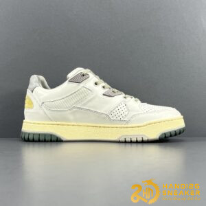 Giày Gucci White Distressed Effect Like Auth (1)