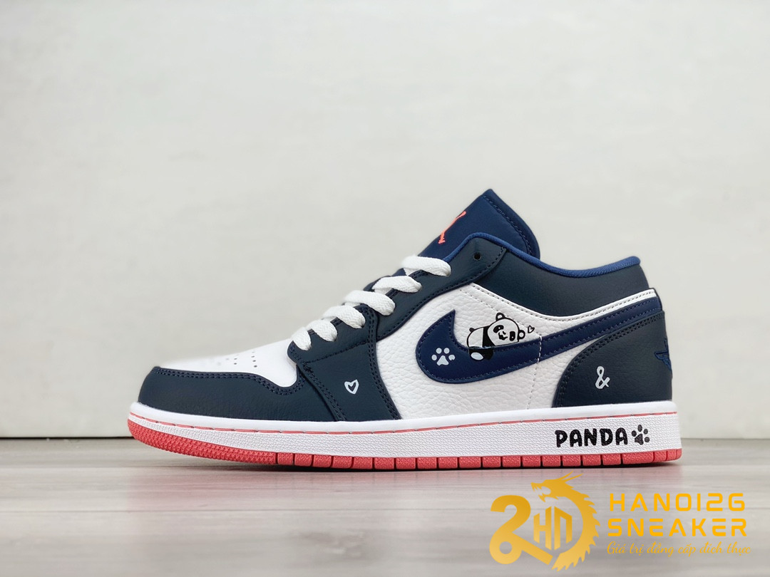 Giày Jordan 1 Low Obsidian Ember Glow Panda