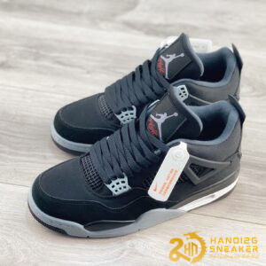 Giày Jordan 4 Retro SE Black Light Steel (1)