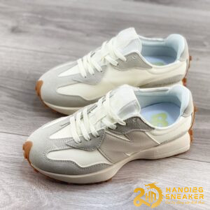 Giày New Balance 327 Beige White Gum Pink (1)