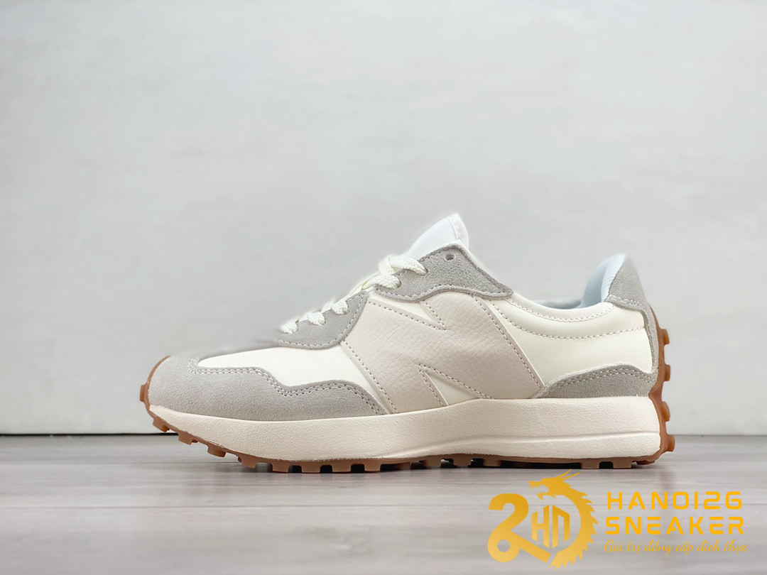 Giày New Balance 327 Beige White Gum Pink