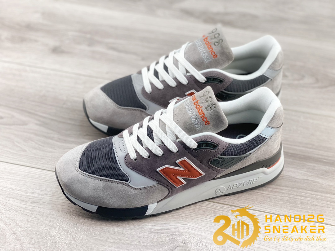 Giày New Balance 998 Grey Orange M998GGO (1)