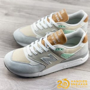 Giày New Balance 998 White Tan M998ENE (1)