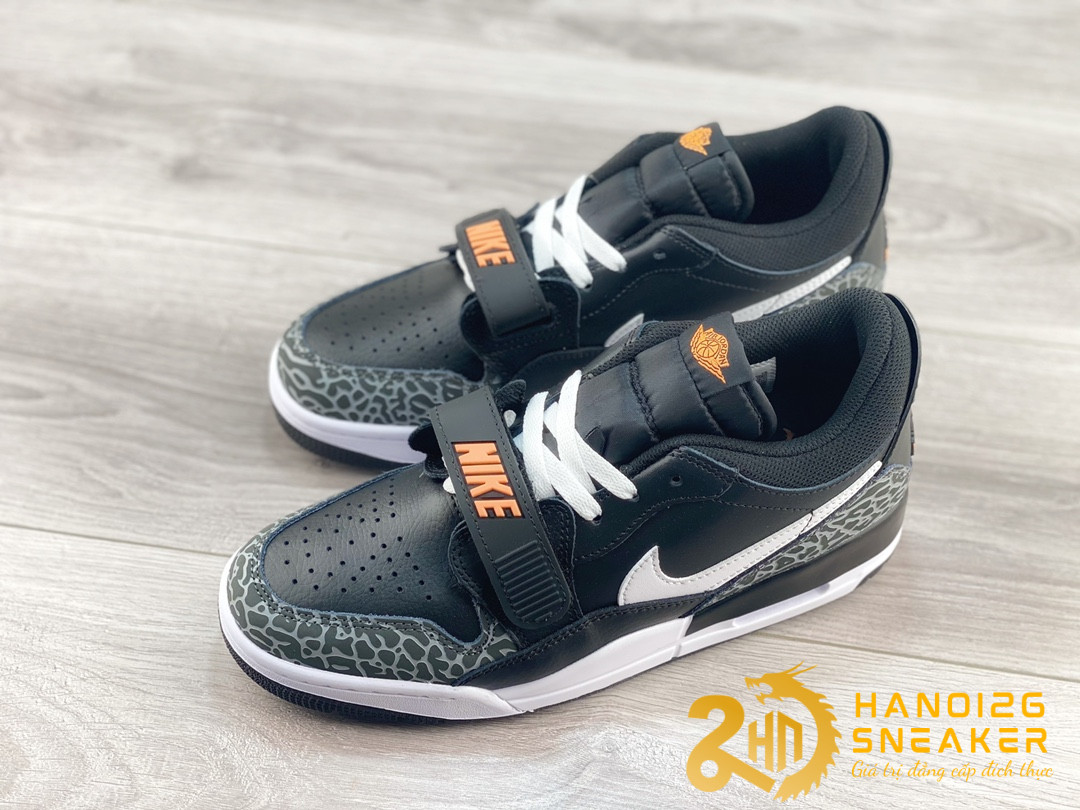 Giày Nike Jordan Legacy 312 Low Black Cement (1)