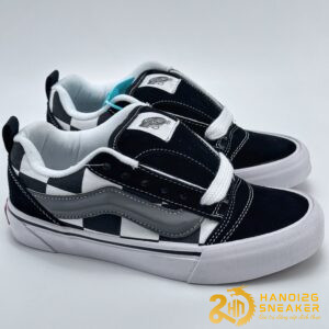 Giày Vans Knu Skool Trainers In Black White (7)
