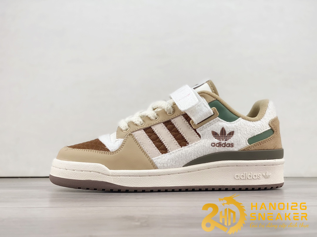 Giày Adidas Forum Low Brown White IF3884