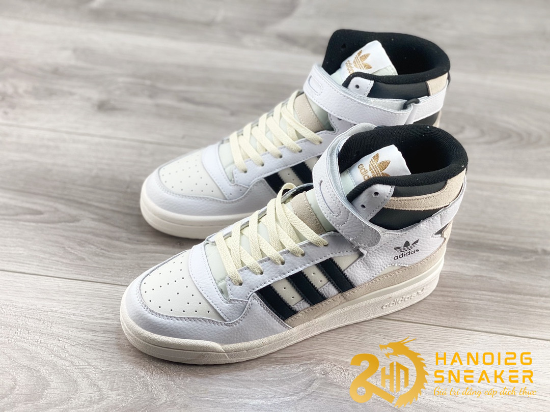 Giày Adidas Originals Forum 84 High White Black (1)