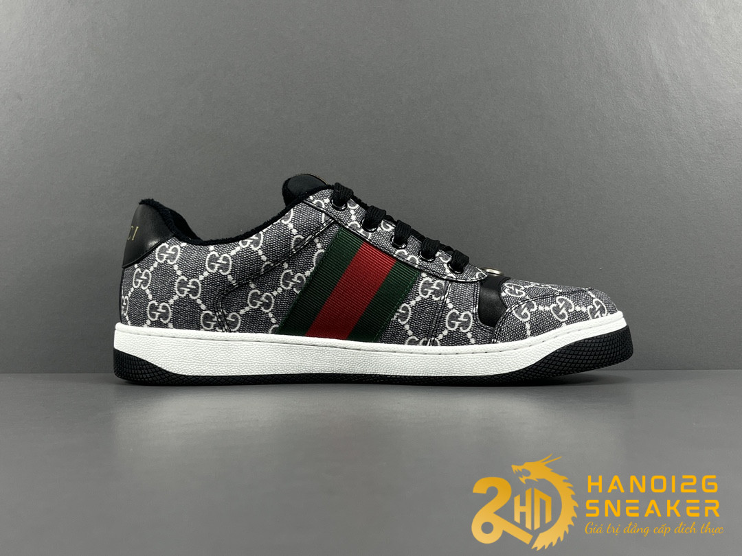 Giày Gucci Screener Black 2024 Like Auth (1)