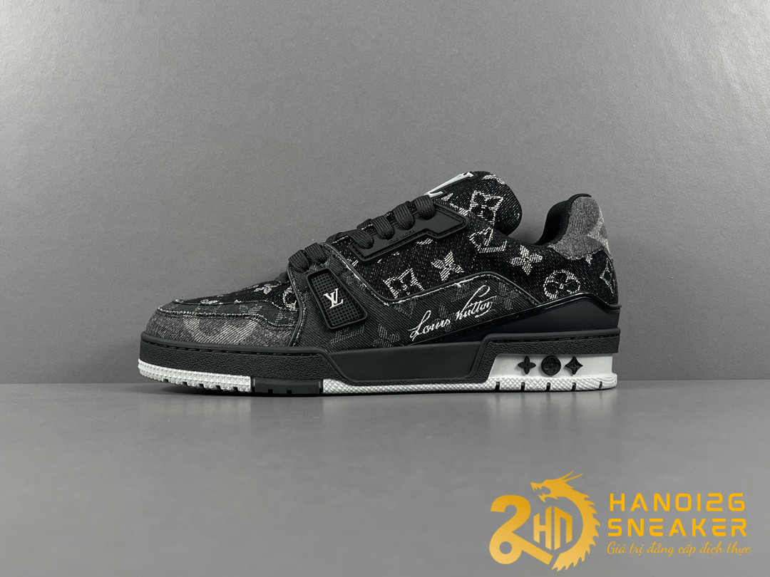 Giày Louis Vuitton Donkey Brand Black 2024