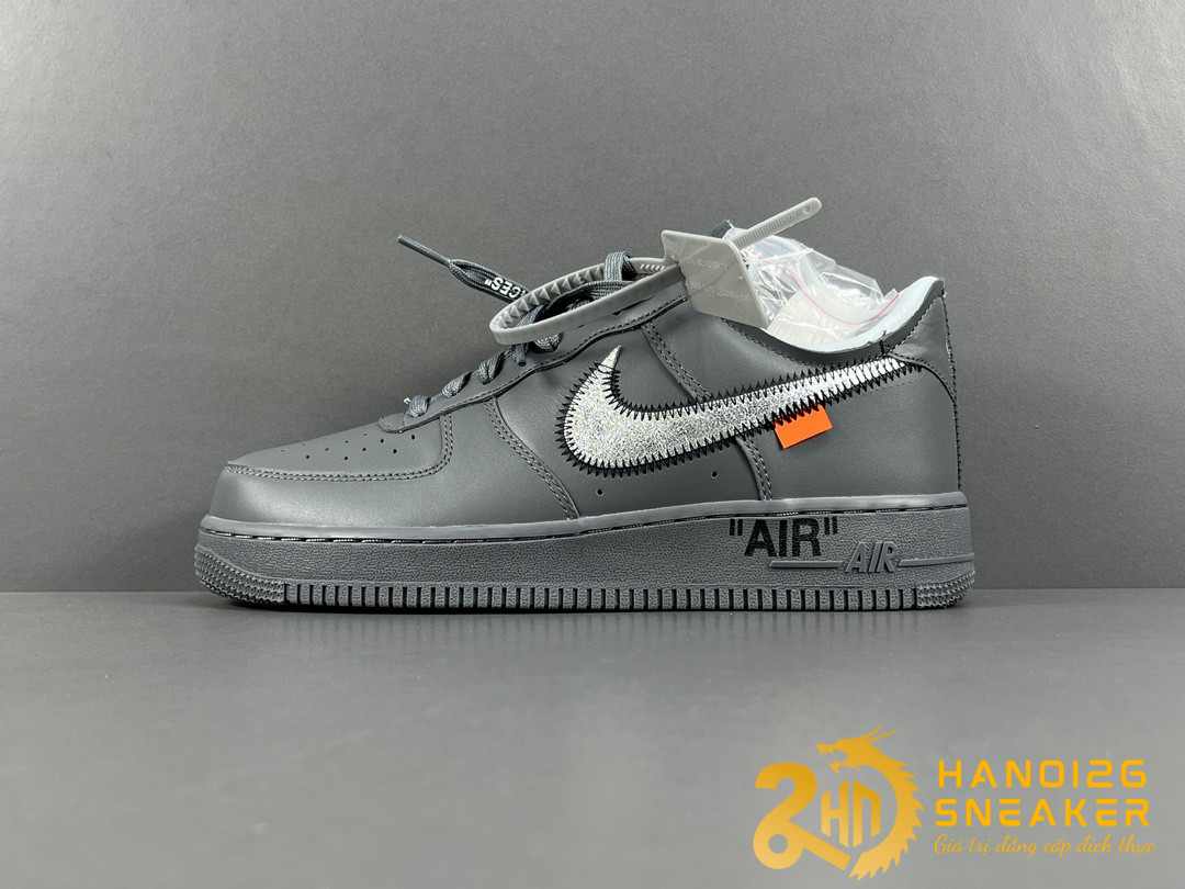 Giày Nike Air Force 1 07 Low Dark Grey White Silver