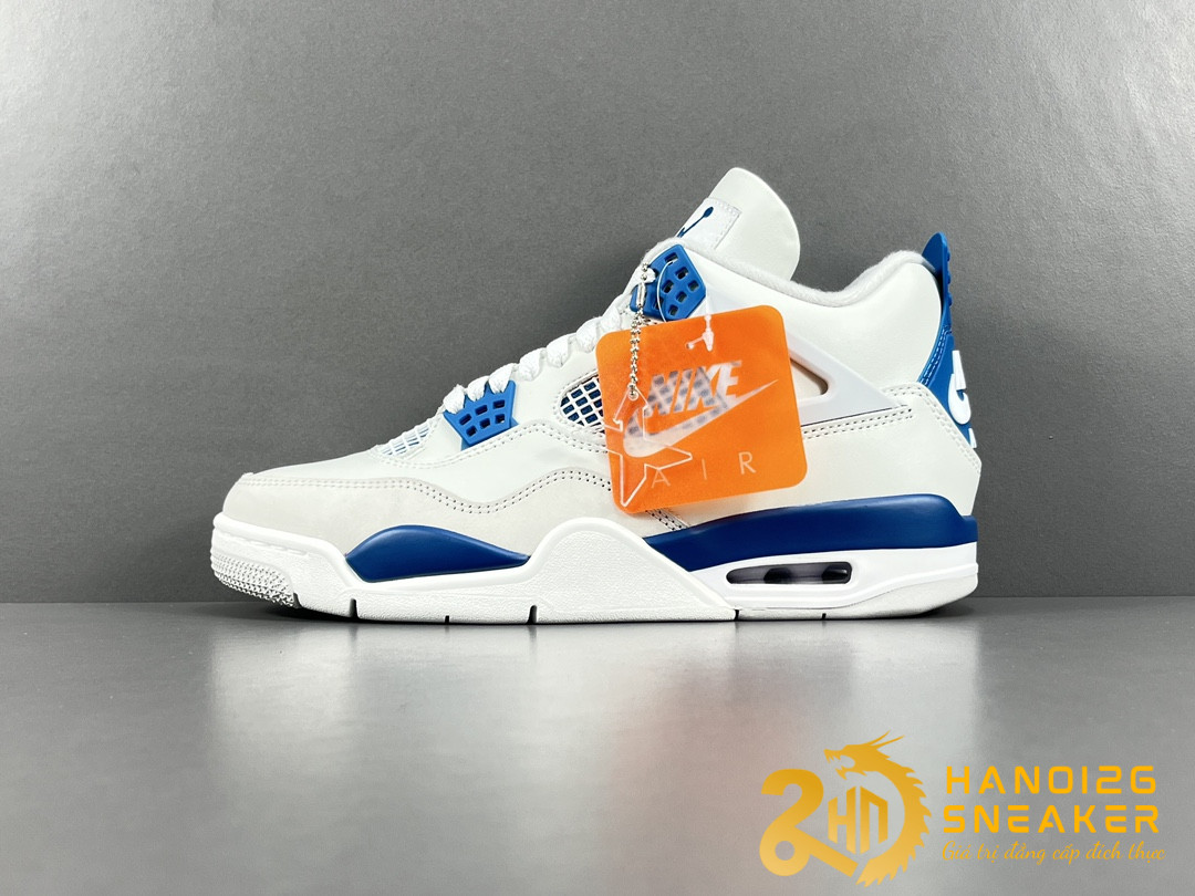 Giày Nike Air Jordan 4 Military Blue 2024