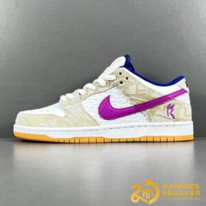 Giày Rayssa Leal x Nike Dunk Low SB Purple White