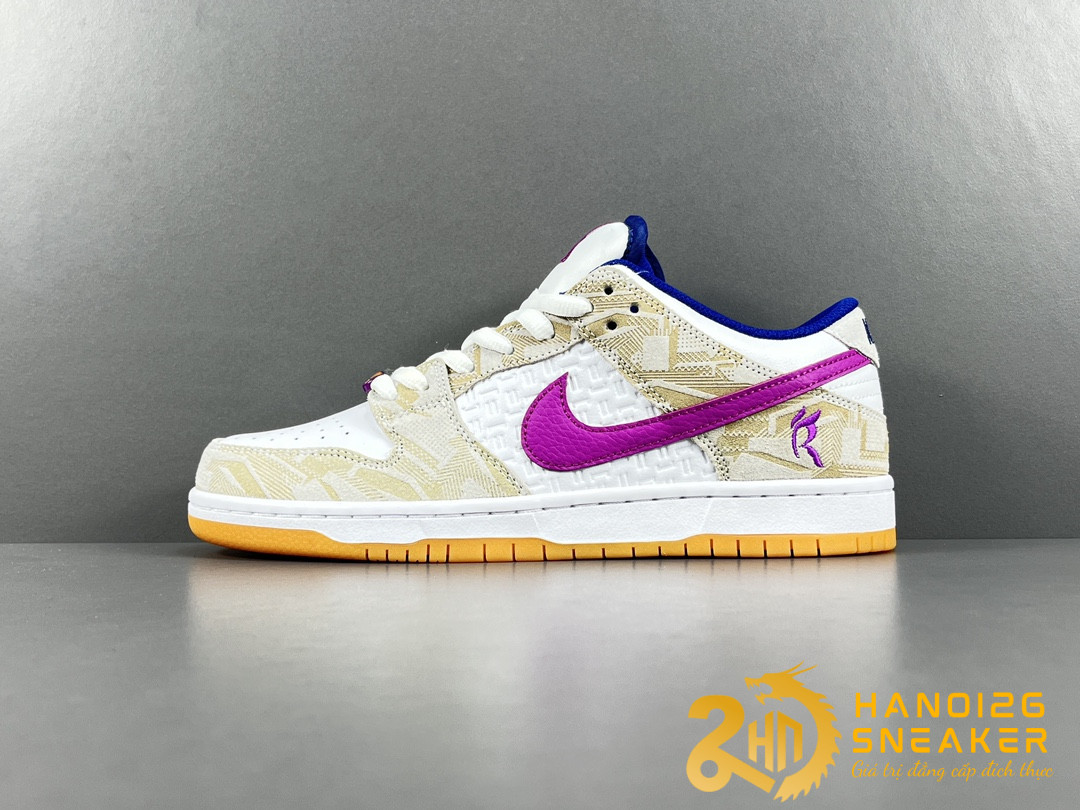 Giày Rayssa Leal x Nike Dunk Low SB Purple White