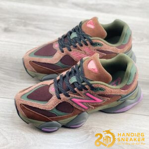 Giày New Balance 9060 Rich Oak Burgundy (1)