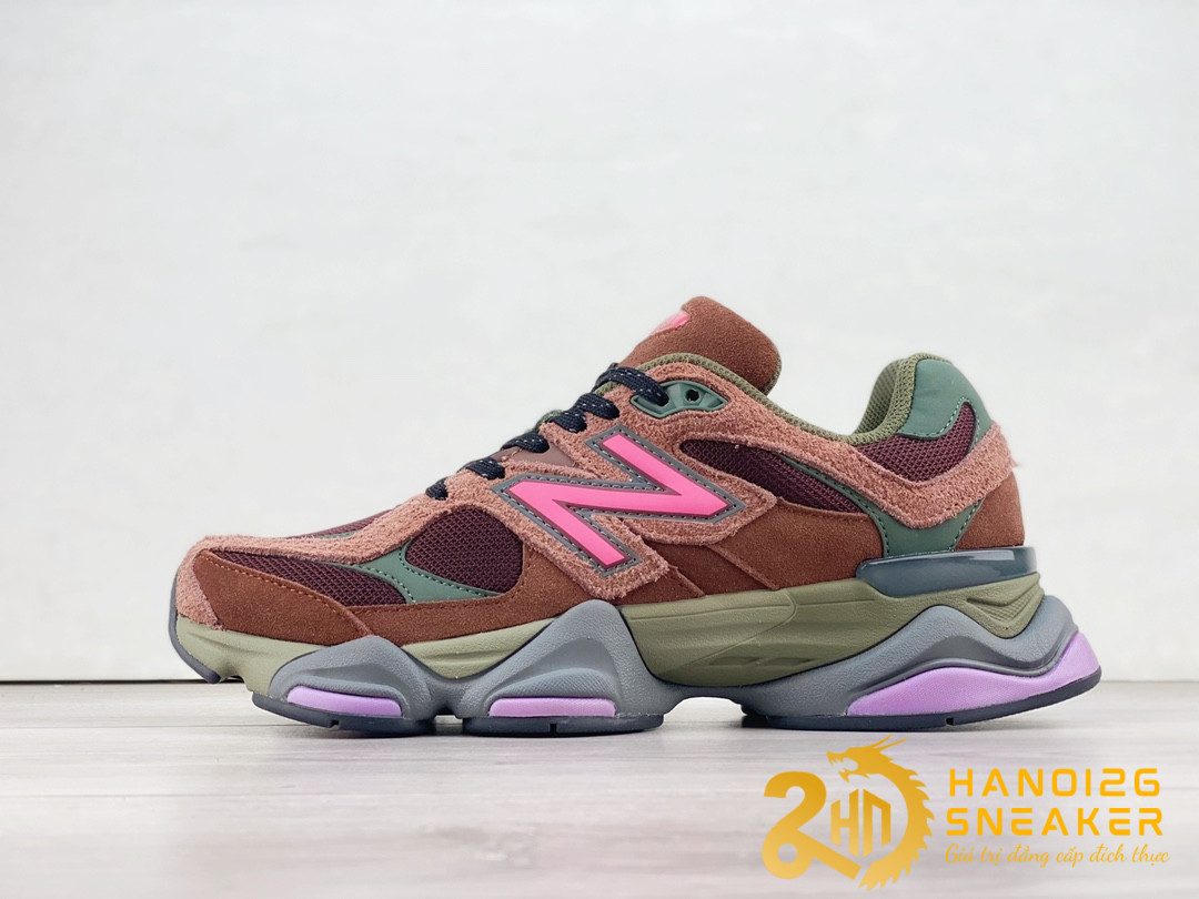 Giày New Balance 9060 Rich Oak Burgundy