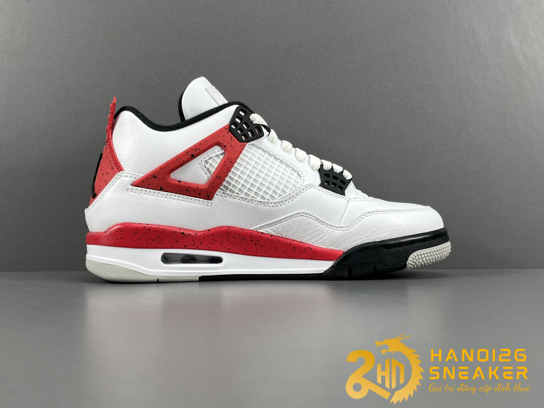 Giày Air Jordan 4 Retro Red Cement Like Auth (1)