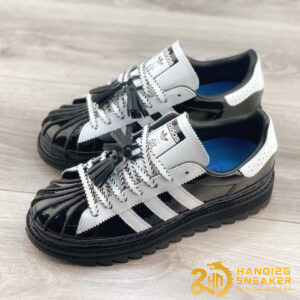 Giày CLOT X Adidas Superstar Core Black IH3131 (1)