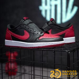 Giày Nike Air Jordan 1 Retro Low OG GS Bred (1)