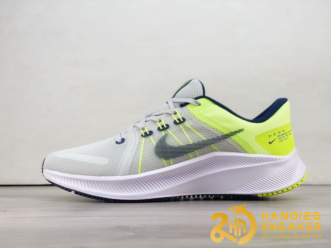 Giày Nike Quest 4 Gray Green Neon DA1105-003