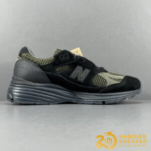 Giày Stone Island × New Balance 991V2 Black (1)