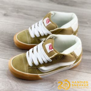 Giày VANS KNU SKOOL MID WHITE BEIGE (1)