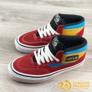 Giày Vans Half Cab Pro Knee Slide Red (1)