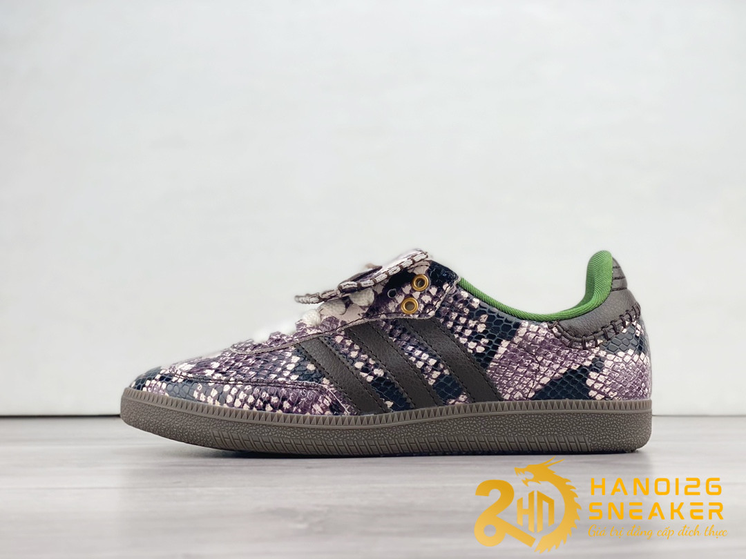 Giày Adidas Originals Gazelle Indoor Dark Brown Green