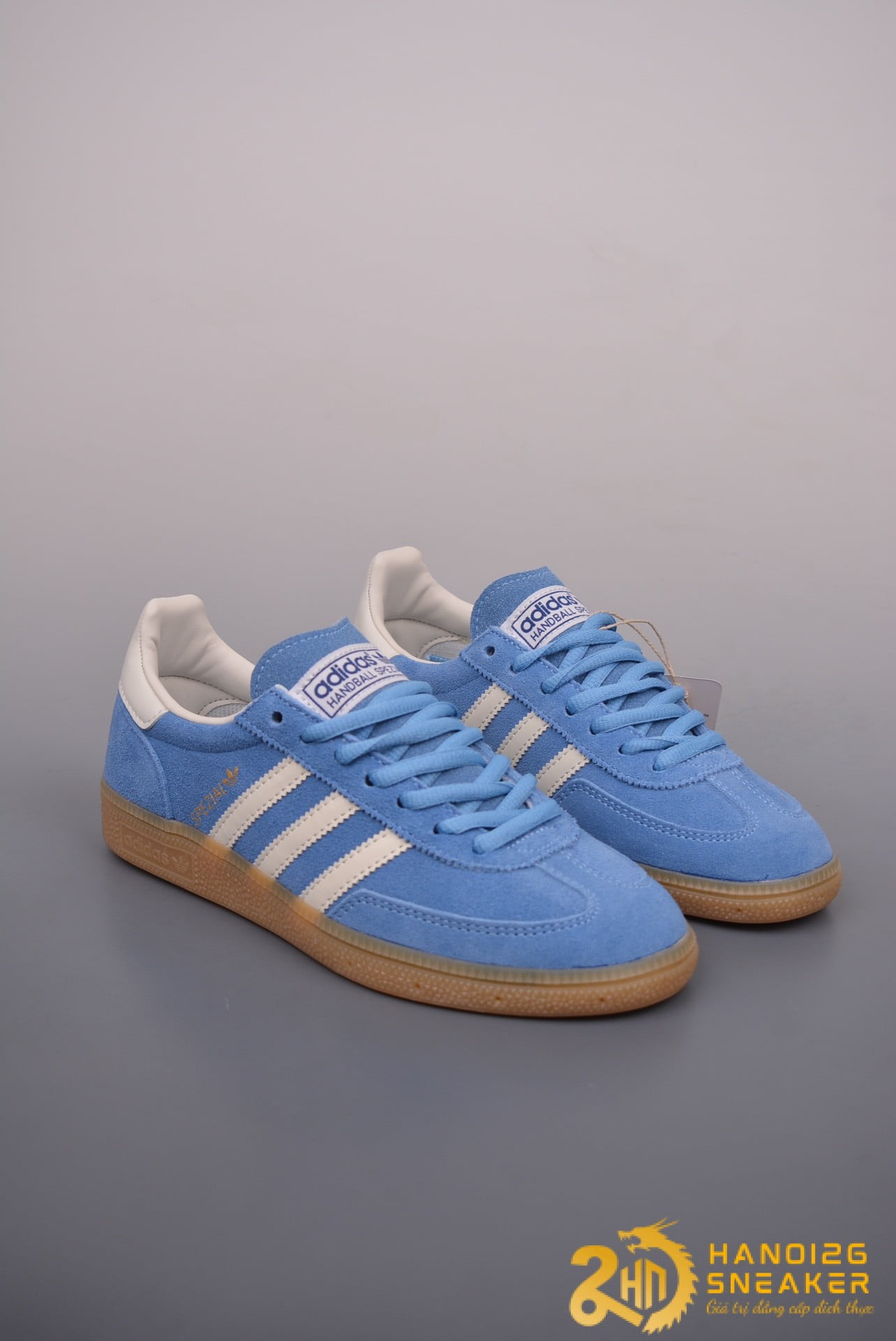 Giày Adidas Handball Spezial Core Blue Cream White Gum (1)