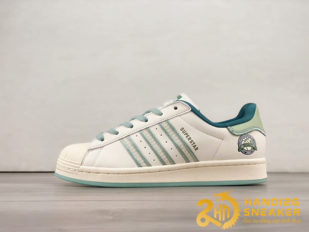 Giày Adidas SuperStar Light Green Beige IE5532