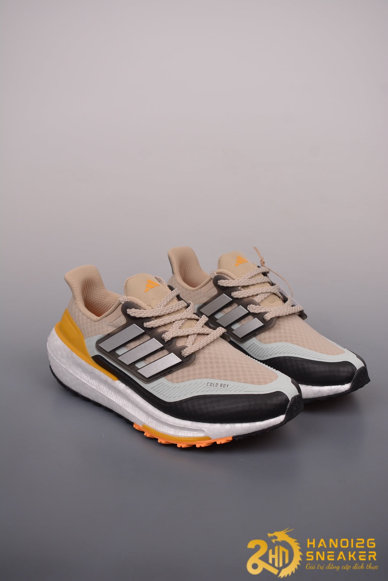 Giày Adidas Ultraboost Light ColdRDY 2 Wonder Beige Silver Metallic Flash Orange (1)