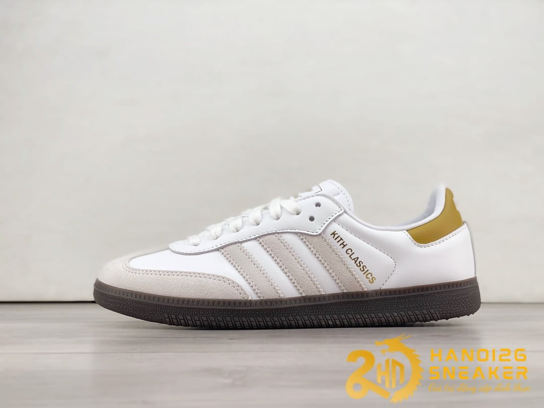 Giày Adidas x Kith Samba Classics Off White IE4800