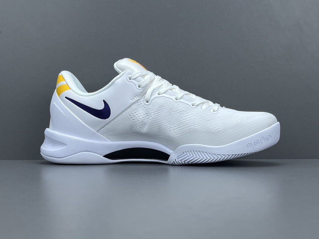 Giày Nike Kobe 8 Protro Halo White And Yellow (1)