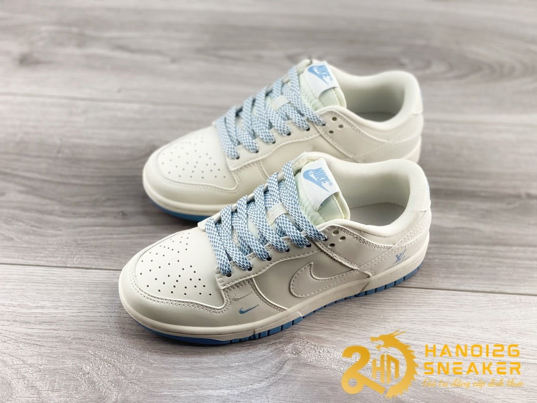 Giày Nike SB Dunk Low LV Off Beige Blue (1)