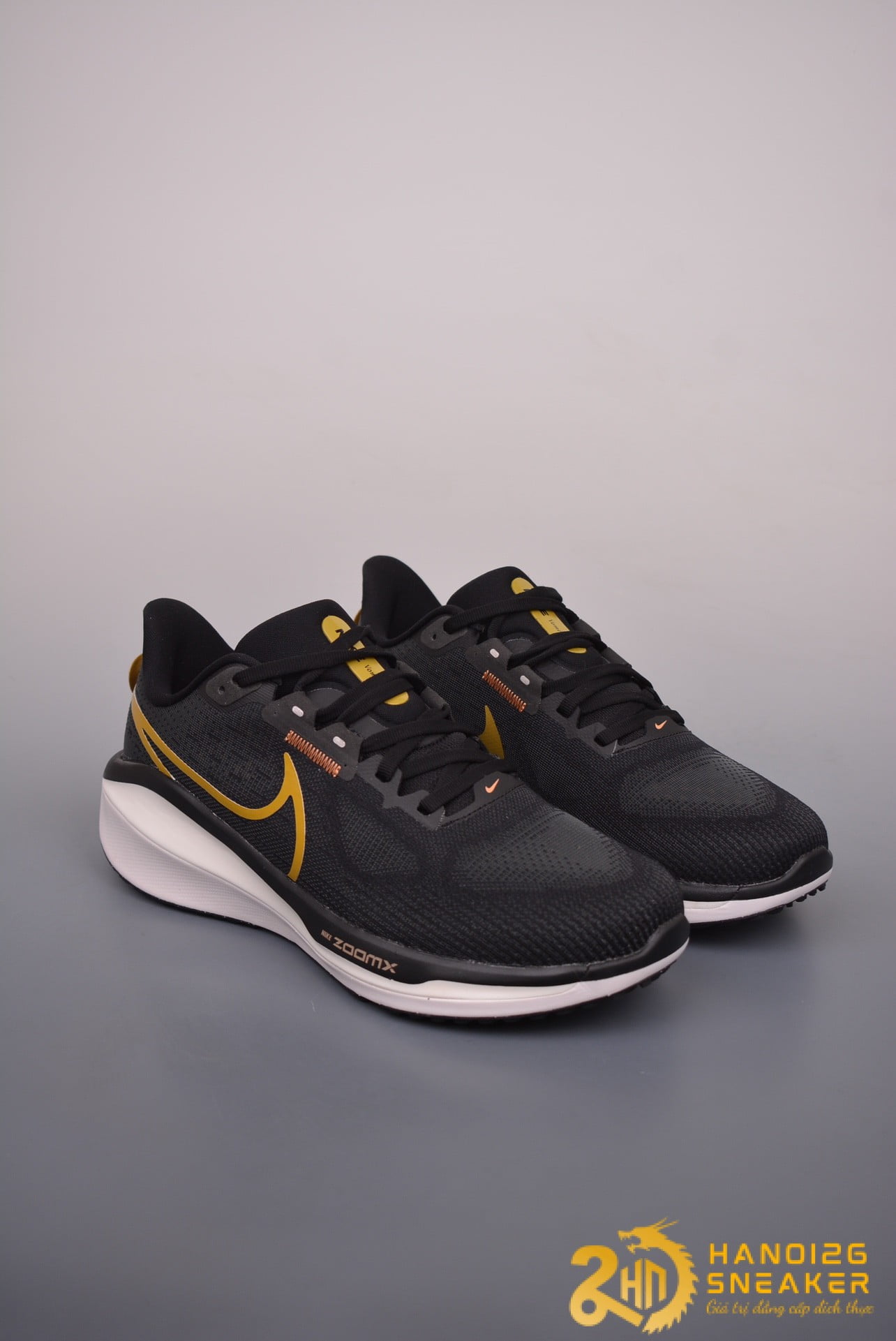 Giày Nike Vomero 17 Black Bronzine Amber (1)