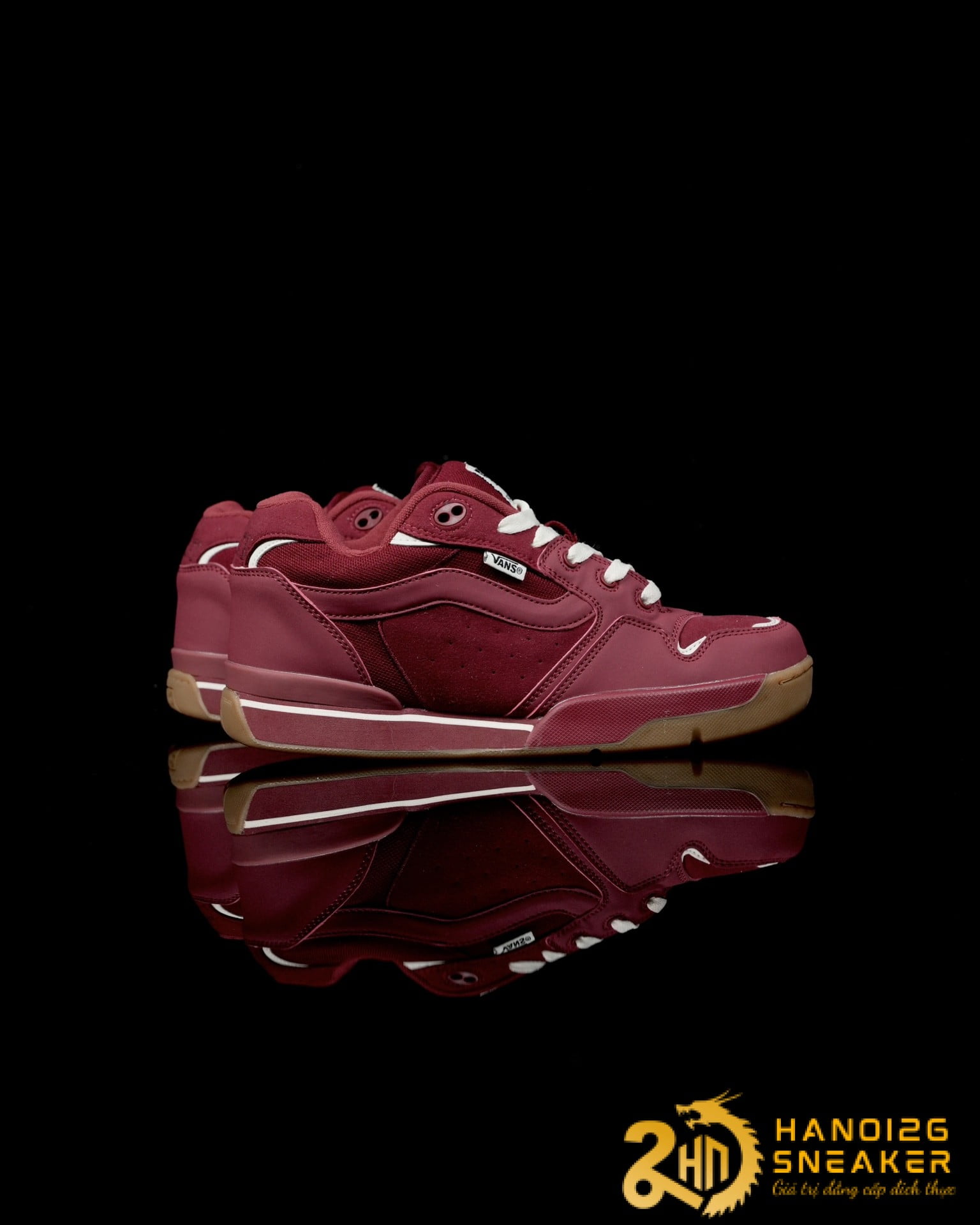 Giày Vans Rowley XLT Skate Plum Red (1)