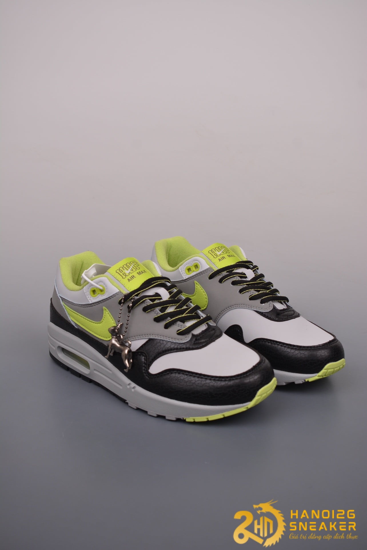 Giày Air Max 1 X HUF Anthracite And Medium Grey (1)