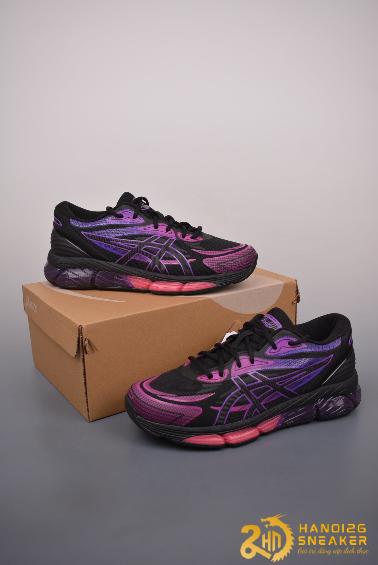 Giày Asics GEL-QUANTUMu2122 360 VIII Black Pink Glo