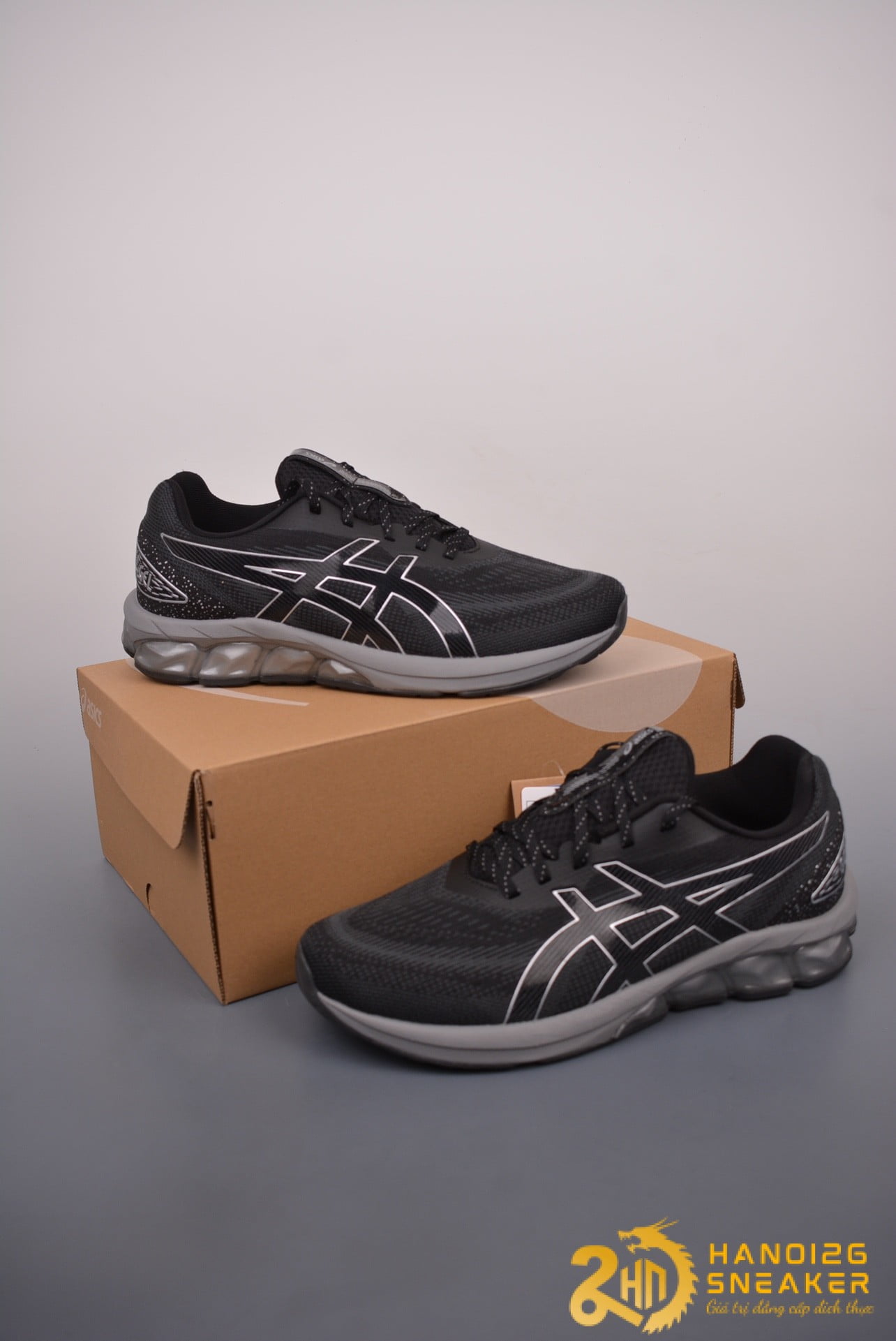 Giày Asics Gel-Quantum 180 7 Black Grey