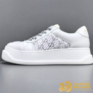Giày Gucci White Screener Trainer Like Auth