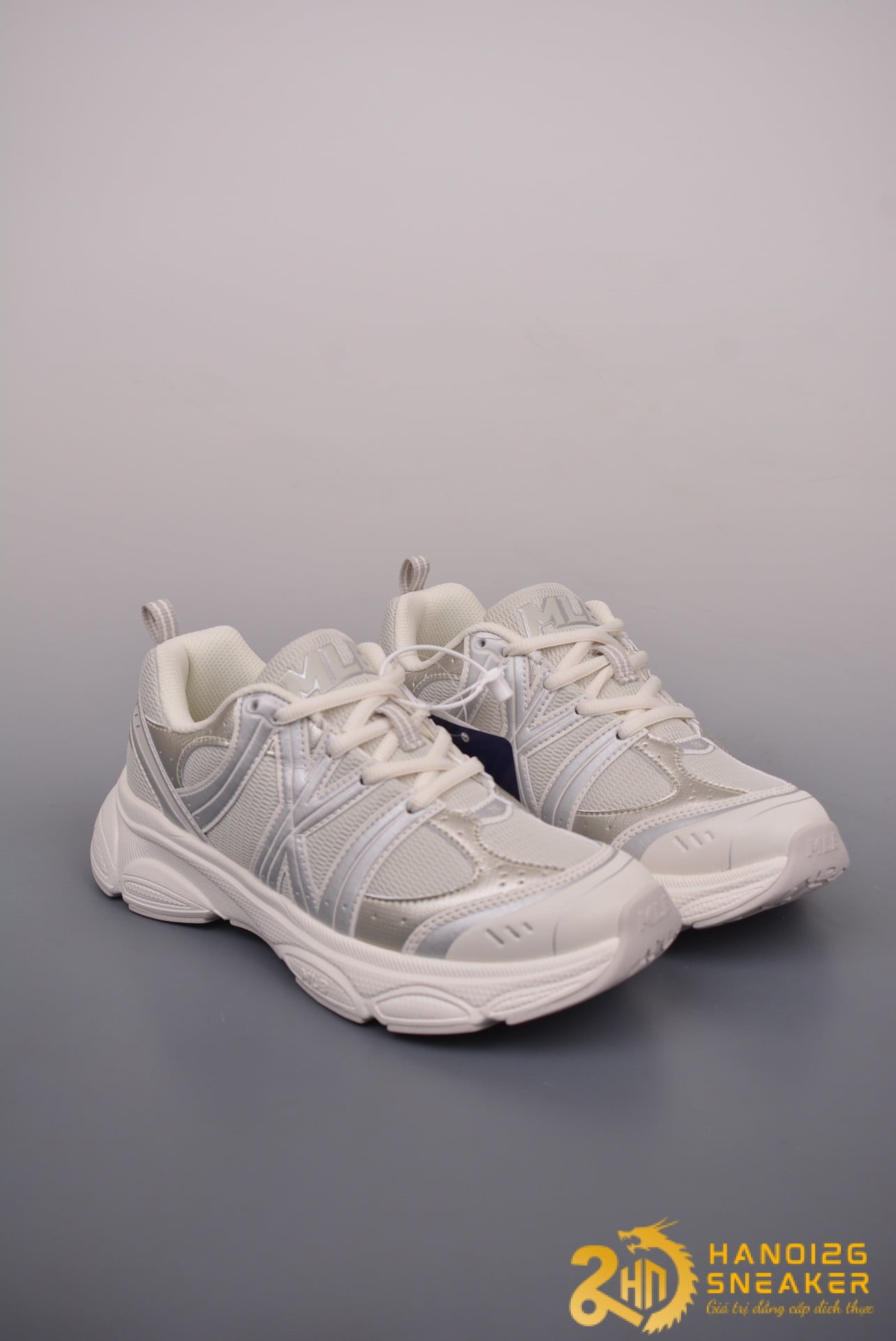 Giày MLB Ace Runner New York Yankees Silver (1)