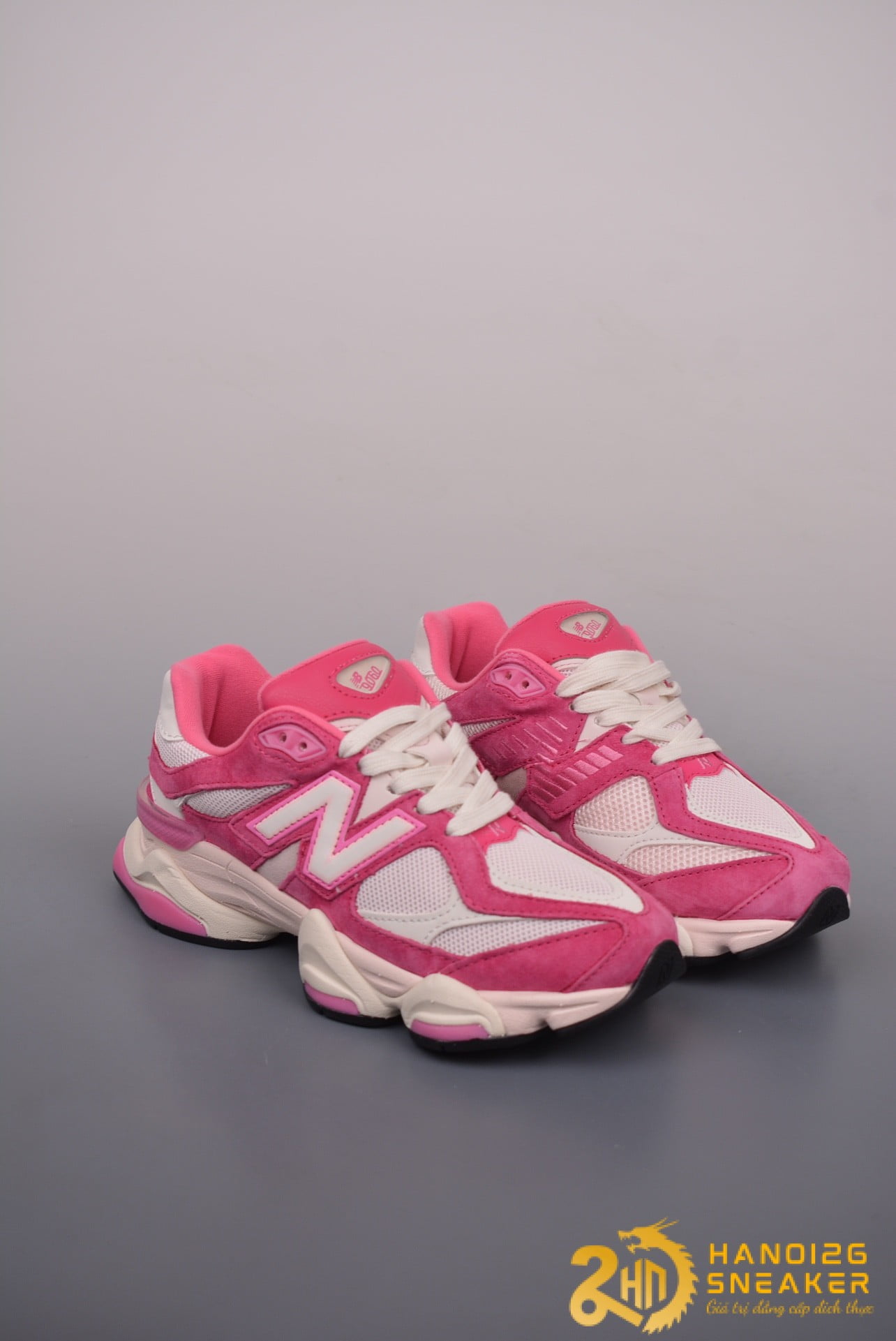 Giày New Balance 9060 Joe Freshgoods Pink White (1)