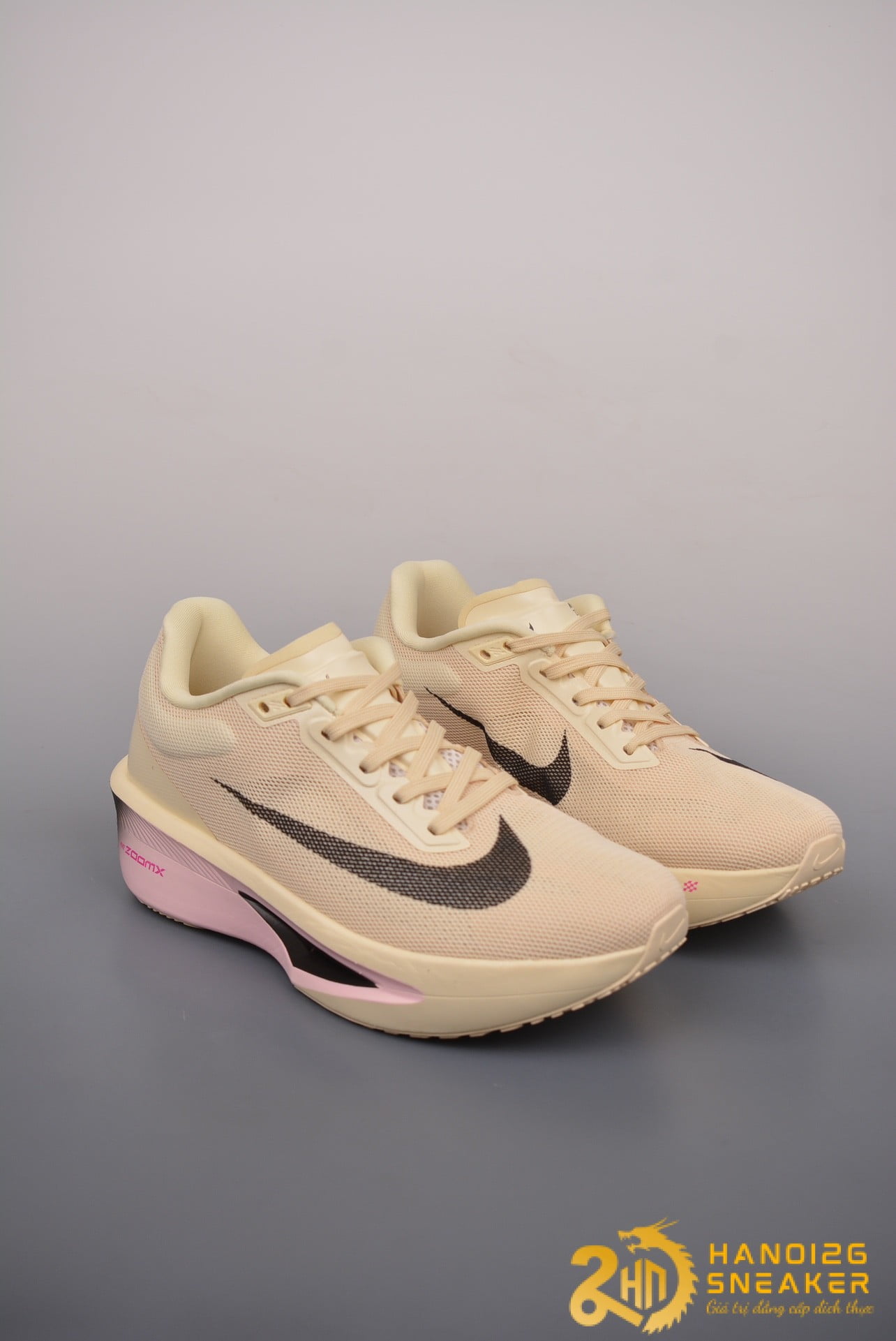 Giày Nike AIR Zoom RIVAL Fly 6 Beige Pink (1)