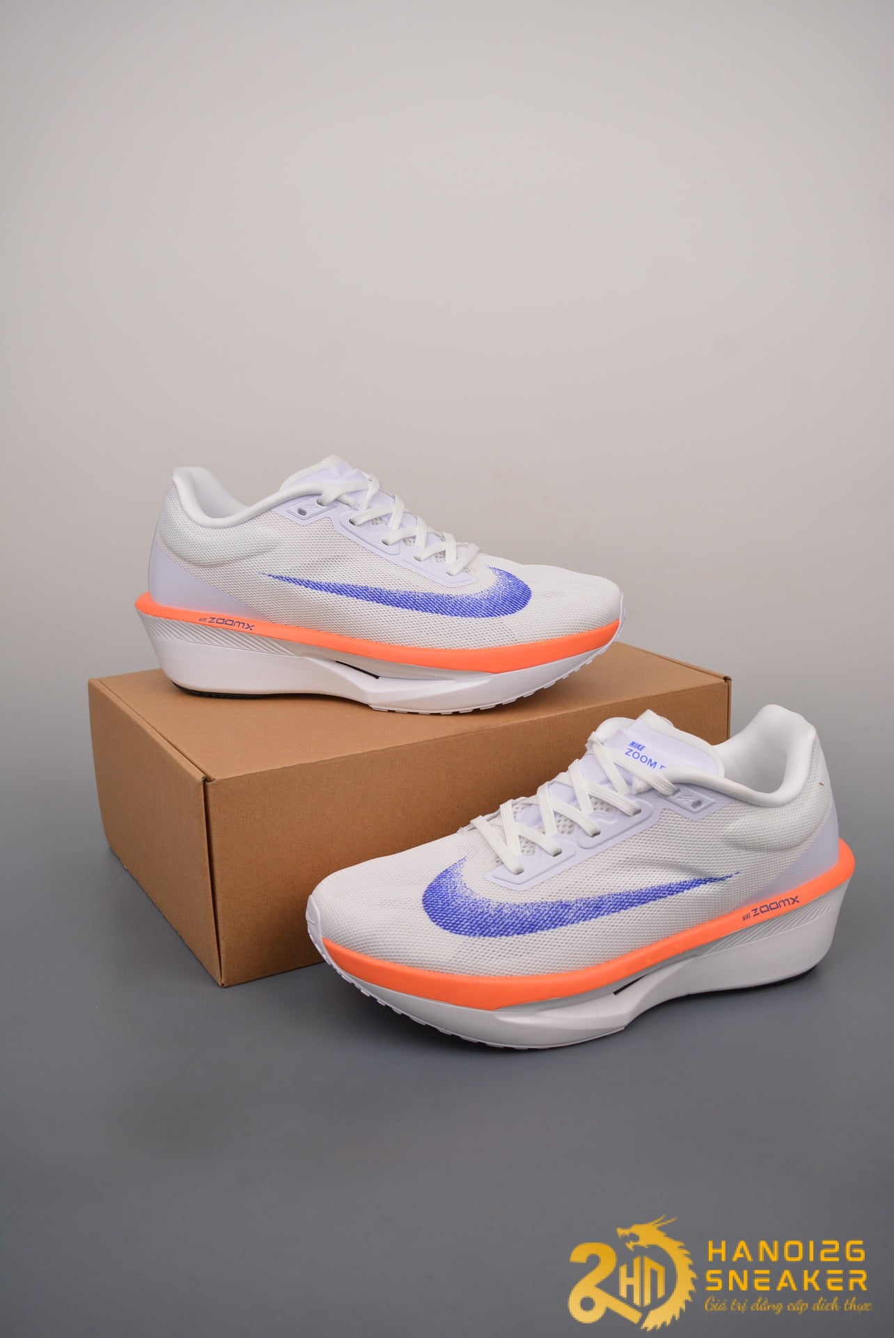 Giày Nike AIR Zoom RIVAL Fly 6 White Sky Orange