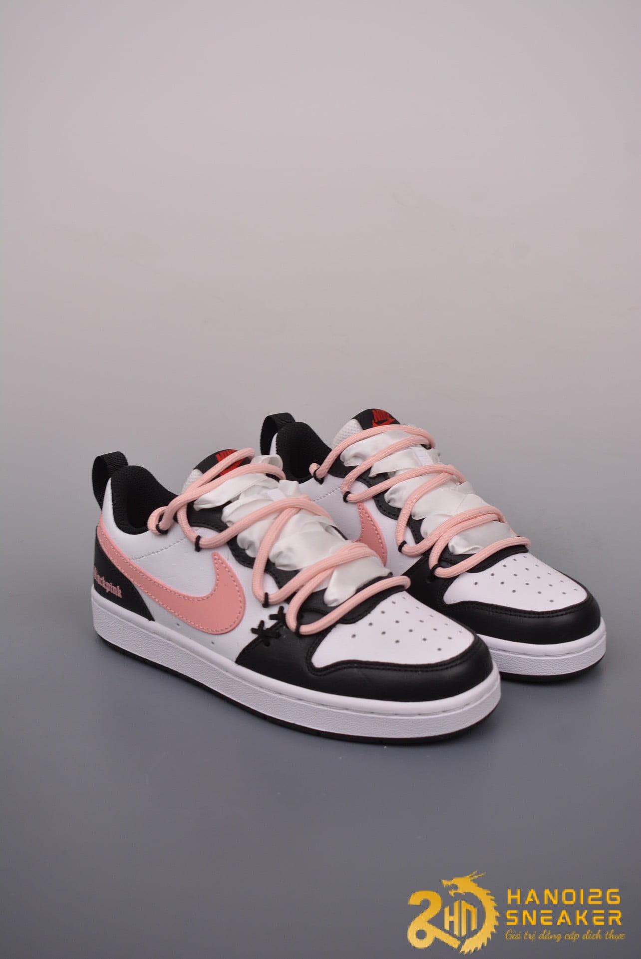 Giày Nike Court Borough Low 2 FZBB Black Pink (1)