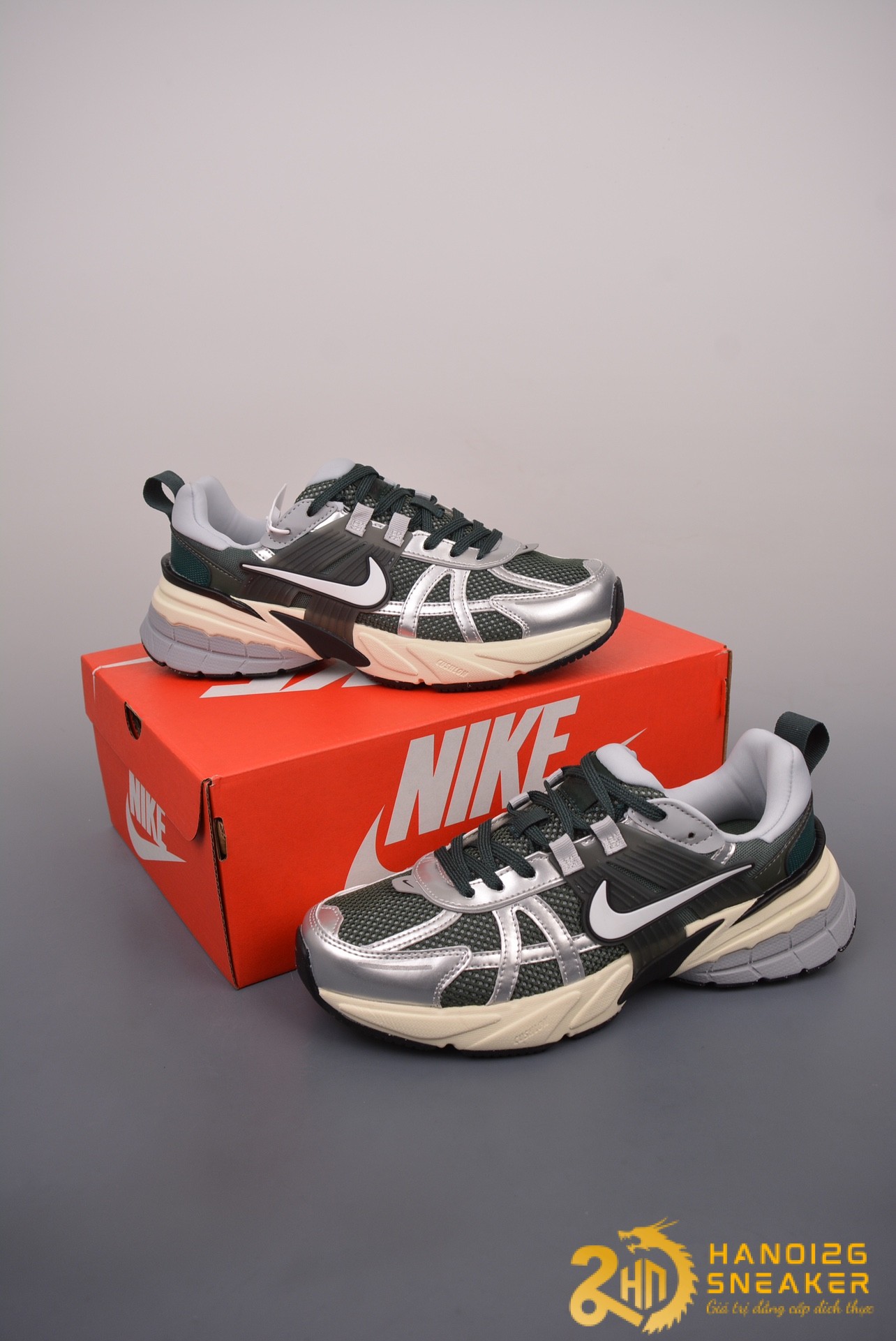 Giày Nike V2K Run Vintage Green Silver HJ4497-300