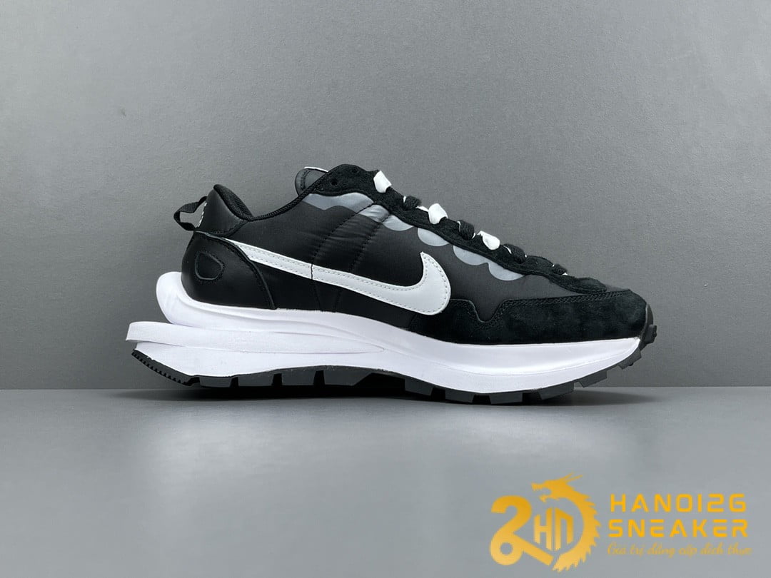 Giày Sacai X Nike VaporWaffle 3 Nylon Black (1)