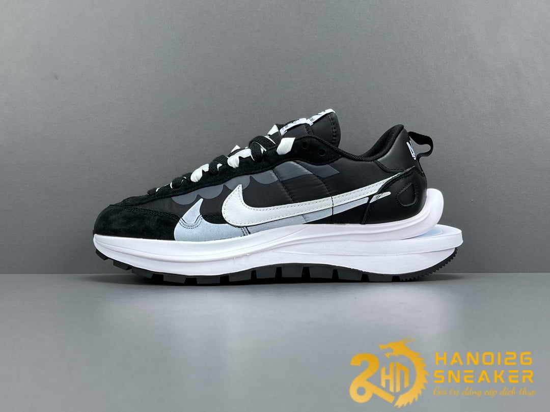 Giày Sacai x Nike VaporWaffle 3 Nylon Black