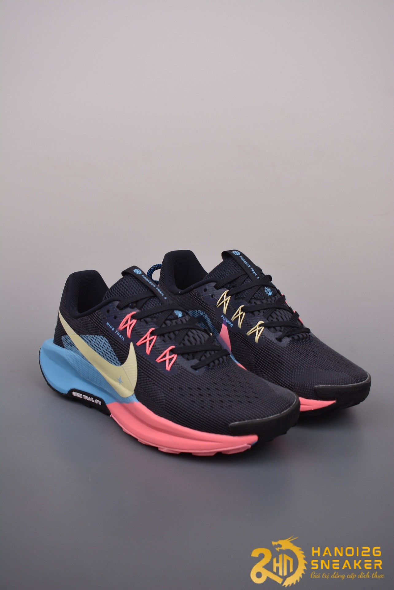 Giày Nike Air Zoom PEGASUS TRAIL 5 Dark Blue Pink (1)