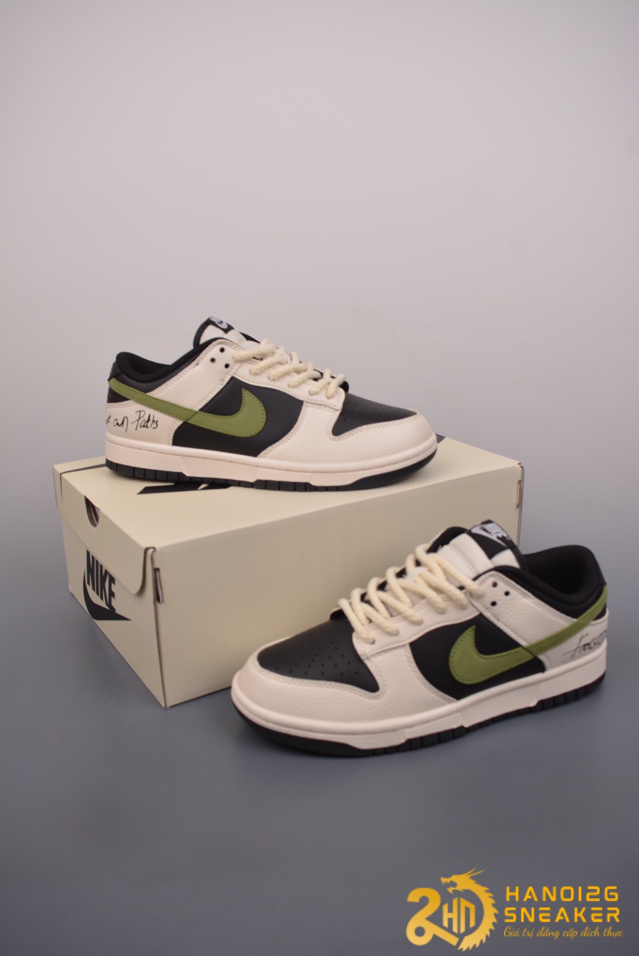 Giày Nike SB Dunk Low Creamy Olive Minimalist Dunk