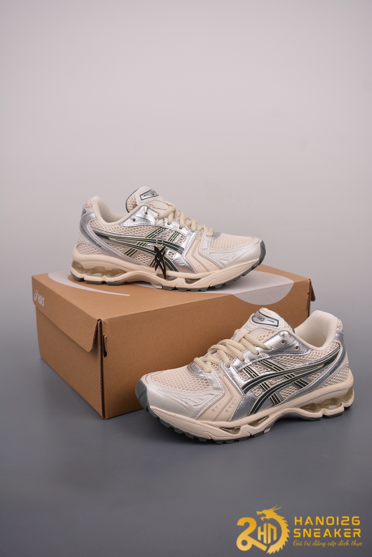 Giày Asics GEL-Kayano 14 Birch Dark Pewter